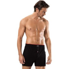 Erdem 1400 Penye Düz Siyah 3 Adet Erkek Boxer