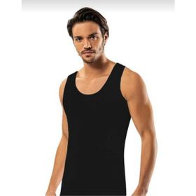 Erdem 650 Seamless 2 Adet Siyah Erkek Korse Atlet