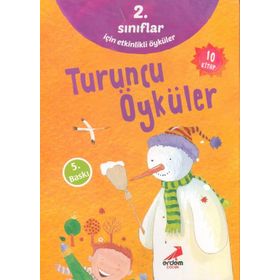 Erdem Çocuk Yayınları 2. Sınıflar İçin Turuncu Öyküler 10 Kitap