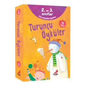 Erdem Çocuk Yayınları 2. Sınıflar İçin Turuncu Öyküler 10 Kitap