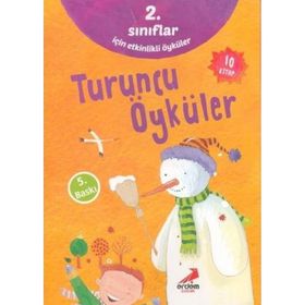 Erdem Çocuk Yayınları 2. Sınıflar İçin Turuncu Öyküler 10 Kitap