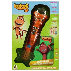 Erdem Oyuncak Kukuli ER-602 TRN Turuncu Lisanslı Mikrofon