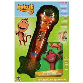 Erdem Oyuncak Kukuli ER-602 TRN Turuncu Lisanslı Mikrofon