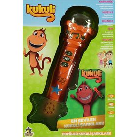 Erdem Oyuncak Kukuli ER-602 TRN Turuncu Lisanslı Mikrofon