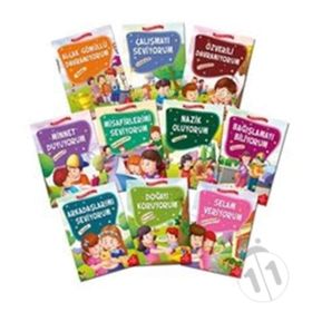 Erdemler Serisi - 2 10 Kitap Takım - Mehmet Zeki Aydın Nuray Çatiç Vahide Ulusoy Gökçek Saadet Kocagöz Uzun Rukiye Karaköse Necla Şeyma Saydam