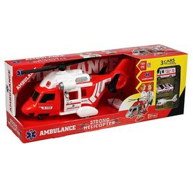 Eren Oyuncak ERN-2004 Arabalı Helikopter Ambulans Seti