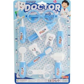 Eren Oyuncak ERN-897 Heroes Toys Kartela Erkek Dişçi Oyun Seti