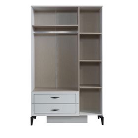 Erezoğulları Çizgi 3 Kapılı 2 Çekmeceli 120x47x200 CM Gardırop