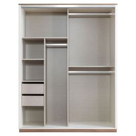 Erezoğulları Efsane Sürgülü Aynalı 165x60x214 CM Gardırop