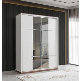 Erezoğulları Efsane Sürgülü Aynalı 165x60x214 CM Gardırop