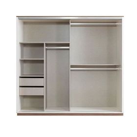 Erezoğulları Efsane Sürgülü Aynalı 200x60x214 CM Gardırop