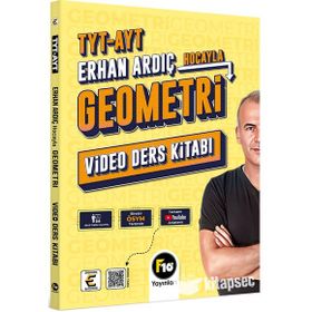 Erhan Ardıç Hocayla TYT AYT Geometri Video Ders Kitabı F10 Yayınları