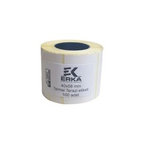 Erka 99887965 40X58 500'lü 5 Adet Termal Etiket