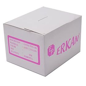 Erkan 5 mm 10.000 Adet Siyah Etiket Tabancası İnce Kılçık