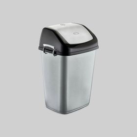 Erkoç E245 50 lt Tek Kapaklı Fantazy Çöp Kovası