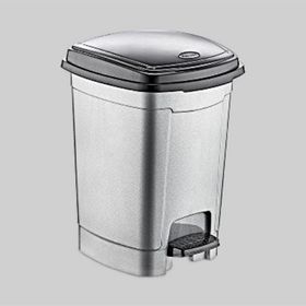 Erkoç E255 4 No 32 lt Plastik Pedallı Çöp Kovası