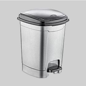 Erkoç E256 52 lt Plastik Pedallı Çöp Kovası