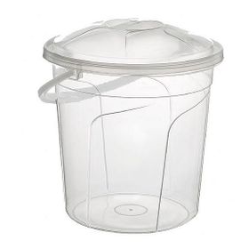 Erkoç E321 15 lt Plastik 4 No Şeffaf Kova