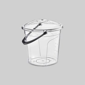 Erkoç E321 15 lt Plastik Şeffaf Kova