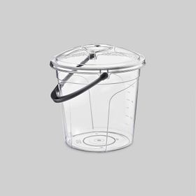 Erkoç E321 15 lt Plastik Şeffaf Kova