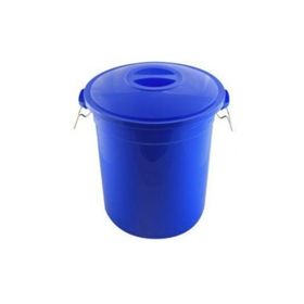 Erkoç E580 50 lt Plastik Battal Telli Çöp Varili