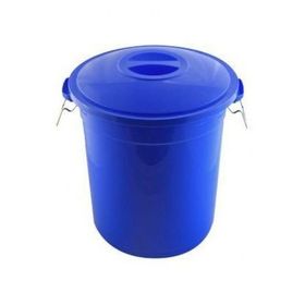 Erkoç E580 50 lt Plastik Battal Telli Çöp Varili