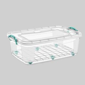 Erkoç Poly Time 2 E5 Adet 40 L Tekerlekli Multibox Saklama Kabı