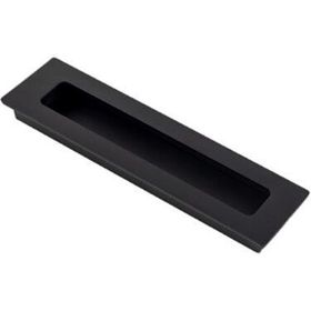Erkul 1016-Gonca Mat Siyah 160 mm Mobilya Kulp