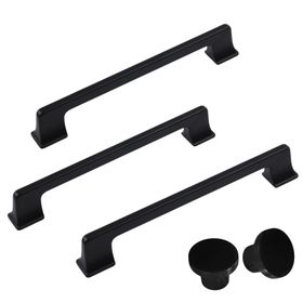 Erkul 2503-Gediz 224 mm Mat Siyah Mobilya Kulp