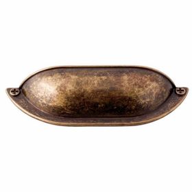 Erkul Çanak 64 mm Antik Sarı Kulp