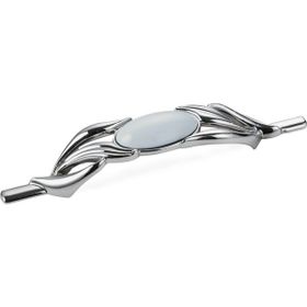 Erkul Malta 128 mm Desensız Krom Porselen Kulp
