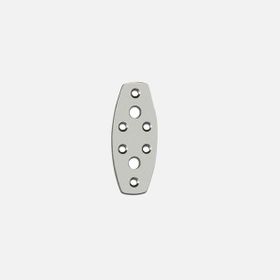 Ermo 3x7 cm Oval Düz Gönye