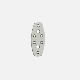 Ermo 5.5x13.5 cm Oval Düz Boyalı Gönye