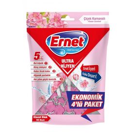 Ernet Ultra Hijyen Çiçek Karnavalı 50 gr Klozet Blok (4 adet)
