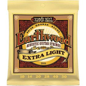 Ernie Ball 2006 Extra Light Akustik Gitar Teli