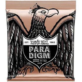 Ernie Ball P02078 11-52 Paradigm Light Fosfor Bronz Akustik Gitar Tel Seti