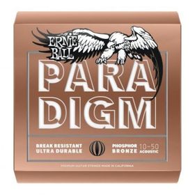 Ernie Ball P02080 10-50 Paradigm Ekstra Light Fosfor Bronz Akustik Gitar Tel Seti