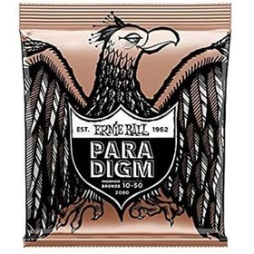 Ernie Ball P02080 10-50 Paradigm Ekstra Light Fosfor Bronz Akustik Gitar Tel Seti