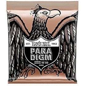 Ernie Ball P02080 10-50 Paradigm Ekstra Light Fosfor Bronz Akustik Gitar Tel Seti