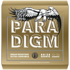 Ernie Ball P02086 12-54 Paradigm Medium Light 80/20 Bronz Akustik Gitar Tel Seti