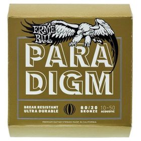 Ernie Ball P02090 10-50 Paradigm Ekstra Light 80/20 Bronz Akustik Gitar Tel Seti