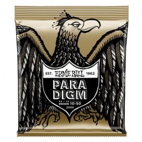Ernie Ball P02090 10-50 Paradigm Ekstra Light 80/20 Bronz Akustik Gitar Tel Seti