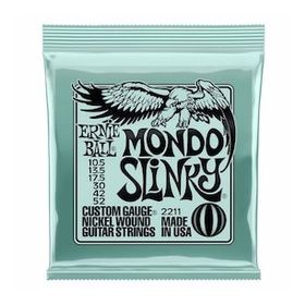 Ernie Ball P02211 10.5-52 Mondo Slinky Nickel Wound Elektro Gitar Teli