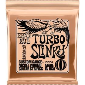 Ernie Ball P02224 9.5-46 Turbo Slinky Nickel Wound Elektro Gitar Teli