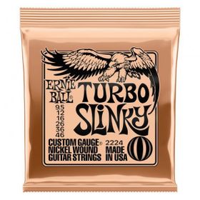 Ernie Ball P02224 9.5-46 Turbo Slinky Nickel Wound Elektro Gitar Teli