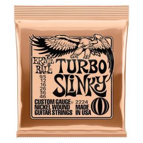 Ernie Ball P02224 9.5-46 Turbo Slinky Nickel Wound Elektro Gitar Teli
