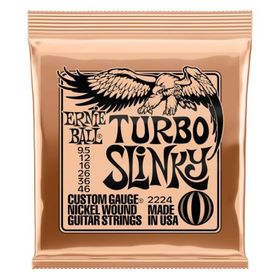 Ernie Ball P02224 9.5-46 Turbo Slinky Nickel Wound Elektro Gitar Teli