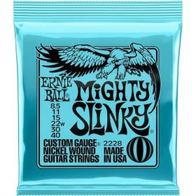 Ernie Ball P02228 8.5-40 Mighty Slinky Nickel Wound Elektro Gitar Teli