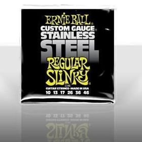 Ernie Ball P02246 Stainless Steel Regular Slinky Elektro Gitar Teli