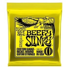 Ernie Ball P02627 11-54 Beefy Slinky Nickel Elektro Gitar Teli
